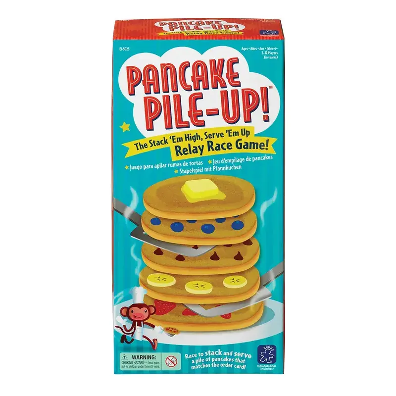 Pancake Pile-Up Relay Game – Fun Physical Activity For Kids 1