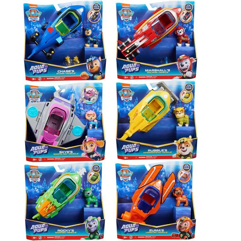 Paw Patrol Aqua Pups Deluxe Vehicle Playset – Assorted Styles 1