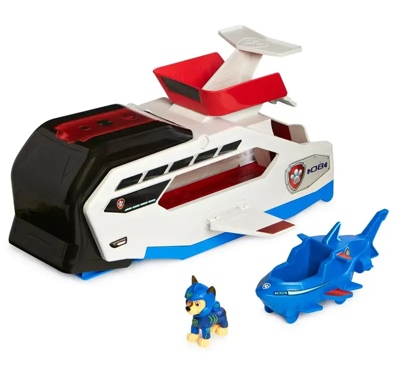 Paw Patrol Aqua Pups Whale Patroller – Submersible-Inspired Team Vehicle 1