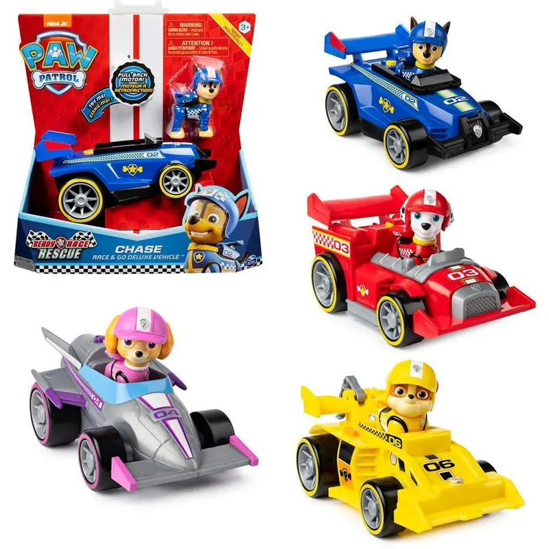 Paw Patrol Chase Race & Go Deluxe Vehicle Toy 1