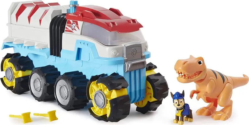 Paw Patrol Dino Patroller Motorized Vehicle With Chase & T-Rex 1