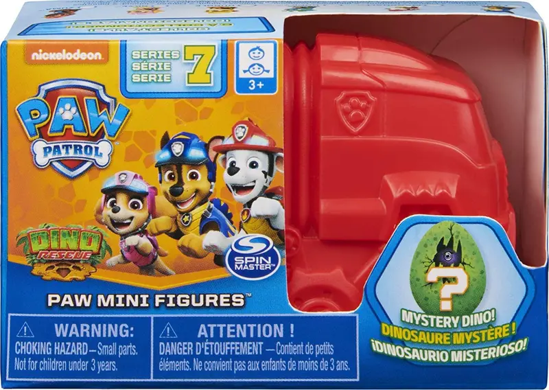 Paw Patrol Dino Rescue Blind Box Collectible Mini Figures & Mystery Dinosaurs 1