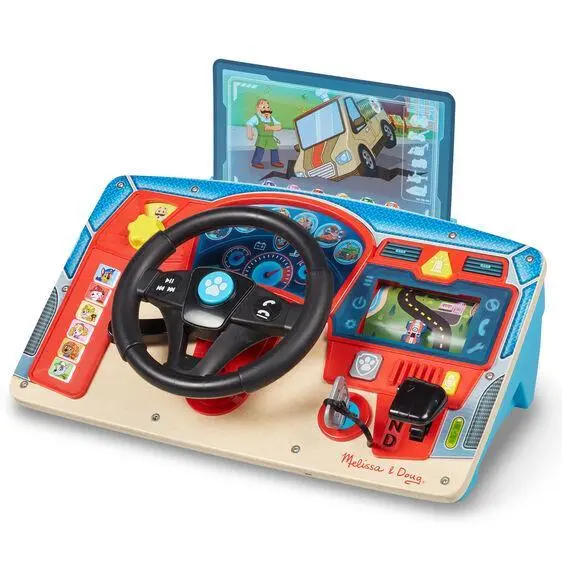 Paw Patrol Rescue Mission Dashboard – Interactive Wooden Play Center By Melissa & Doug 1