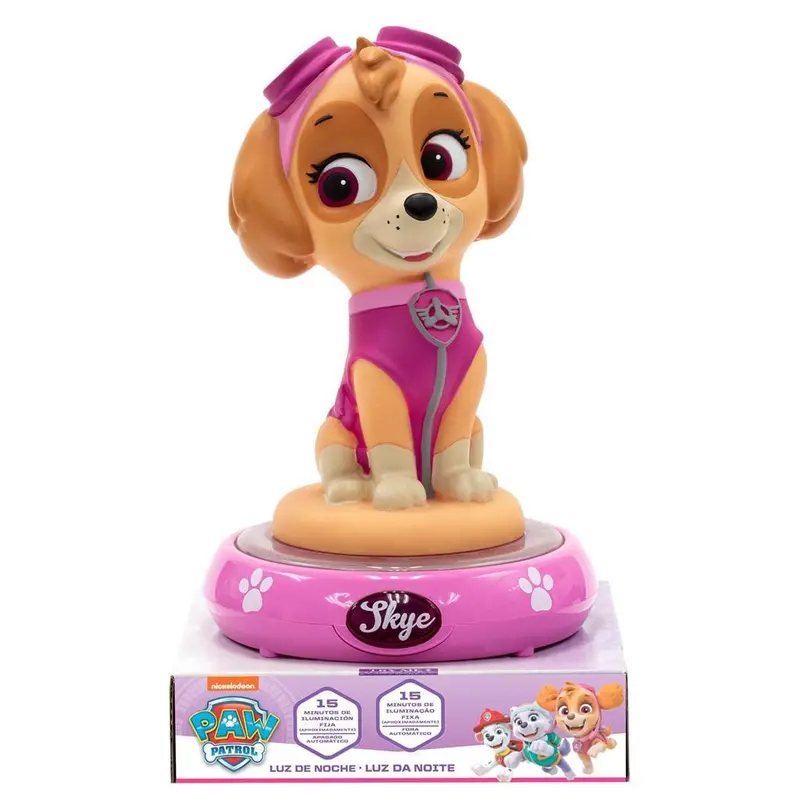 Paw Patrol Skye 3D Led Night Light – 25Cm Illuminated Display Figure 1