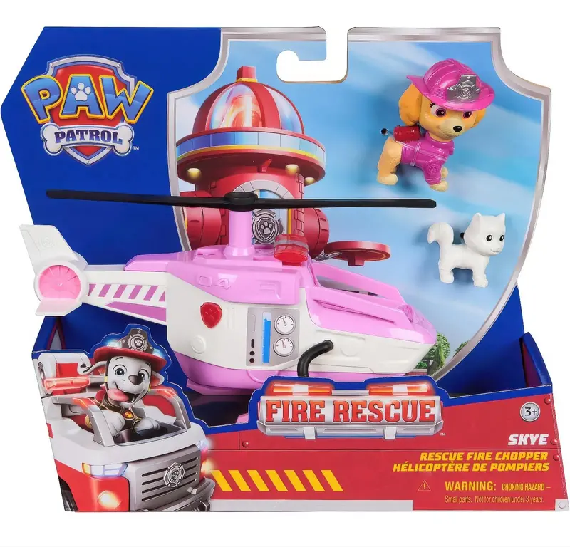 Paw Patrol Skye Fire Rescue Helicopter Toy 1