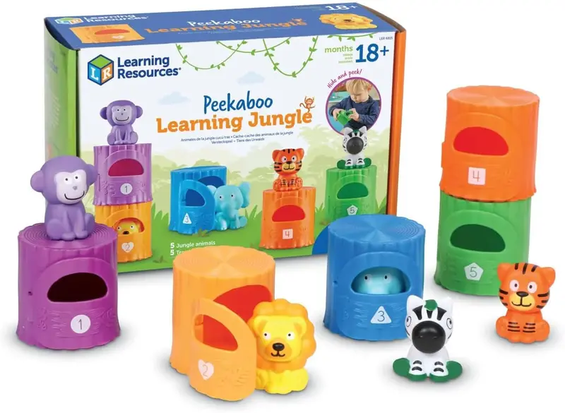 Peekaboo Jungle Interactive Learning Toy – Learning Resources 1