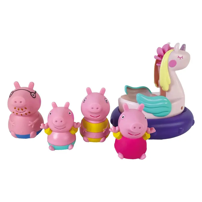 Peppa Pig Action Figure Bath Playset 1