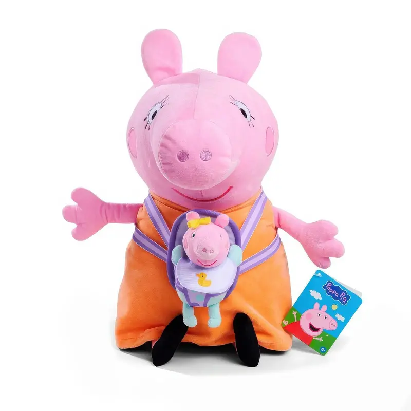 Peppa Pig Mummy Pig & Evie Plush Duo (33 Cm) 1