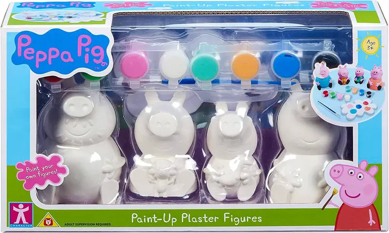 Peppa Pig Paint-And-Decorate Plaster Figure Craft Set 1