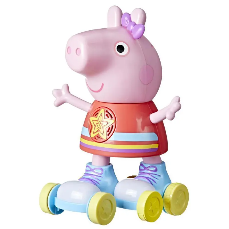 Peppa Pig Roller Disco Interactive Toy – 11-Inch Singing Figure 1
