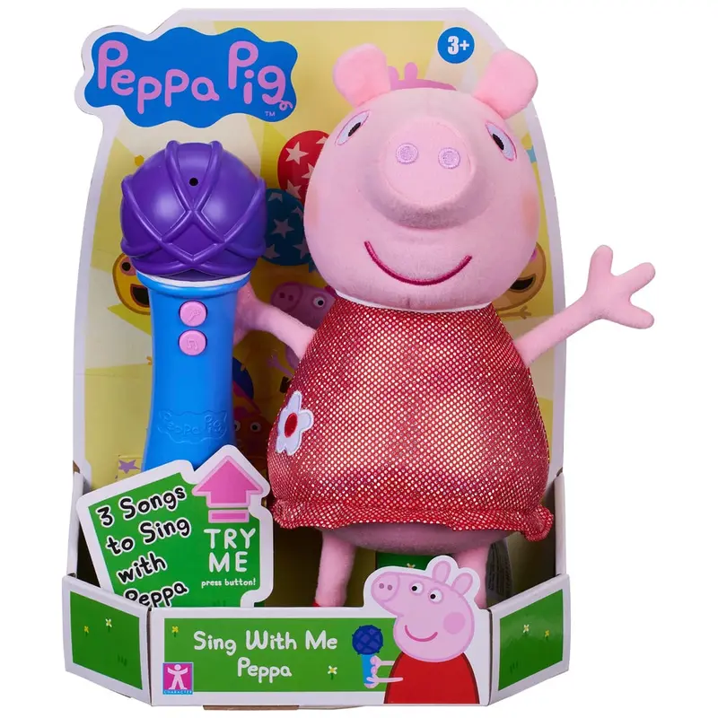 Peppa Pig Sing-Along Interactive Plush Doll 1