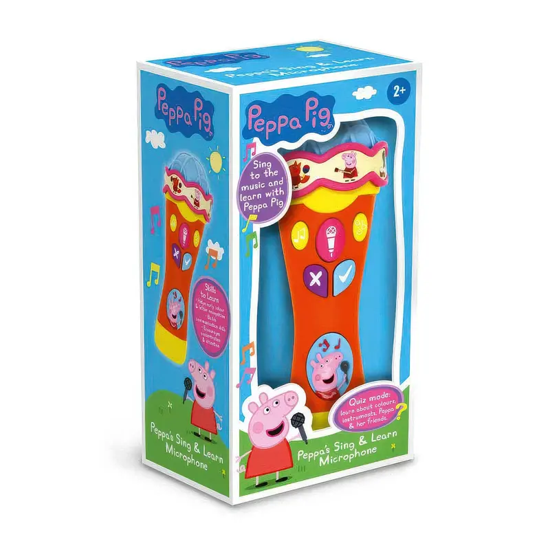 Peppa Pig Sing-Along Learning Microphone Toy 1