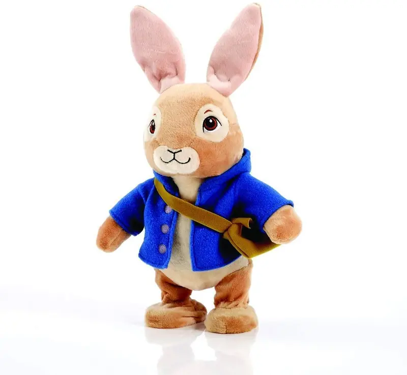 Peter Rabbit Talking & Bouncing Plush Toy – Interactive Animated Character (Po1238) 1