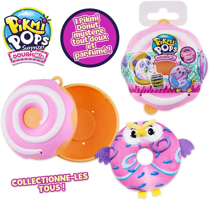 Pikmi Pops Mini Doughmi Squish 'N Rise Surprise Toys – Assorted Styles 1