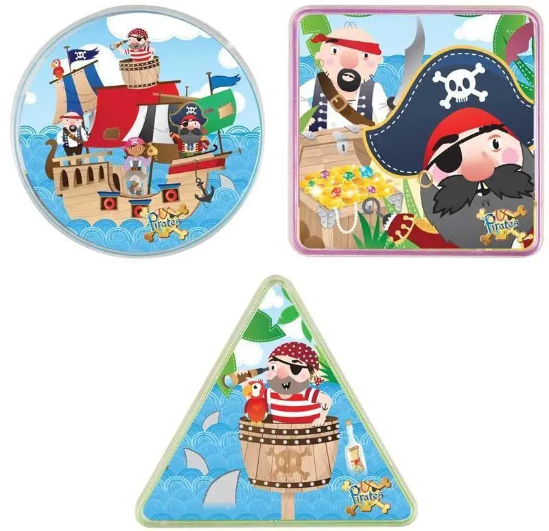 Pirate-Themed Maze Puzzle Game – Handheld Challenge Toy 1