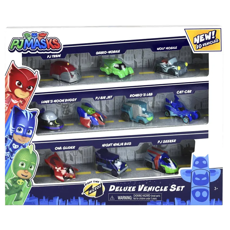 Pj Masks Nighttime Micros Deluxe Vehicle Collection 1