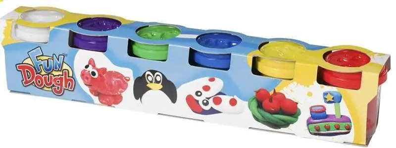 Play-Doh Fun Dough 6-Pack – Classic Modeling Compound Set 1