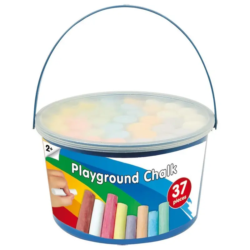 Playground Chalk Bucket Set – 37-Piece Creative Kit 1