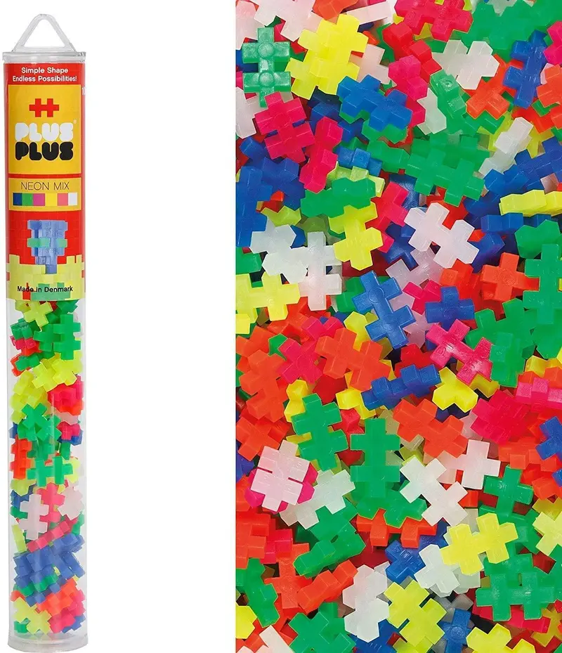 Plus-Plus Assorted Color Building Block Tube Set 1