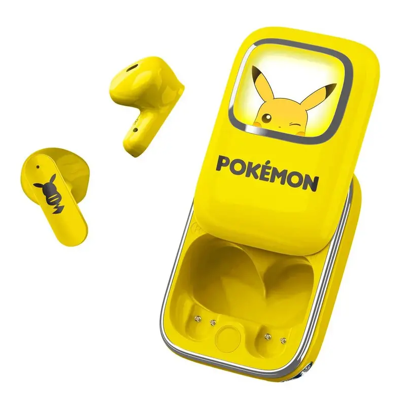Pokémon Pikachu Light-Up Slide Case Earbuds 1