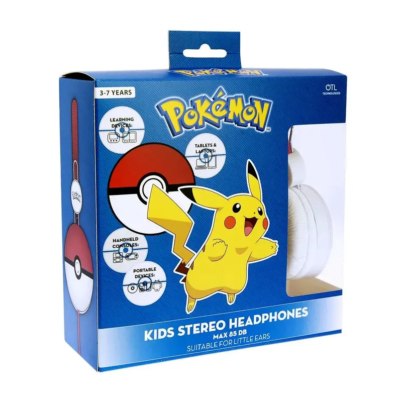 Pokémon Pokeball Core Kids Headphones – Stylish Audio 1