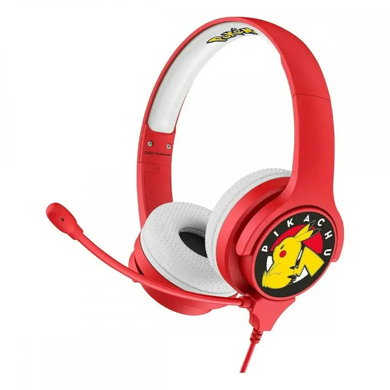 Pokémon Red Pikachu Interactive Headphones For Kids 1