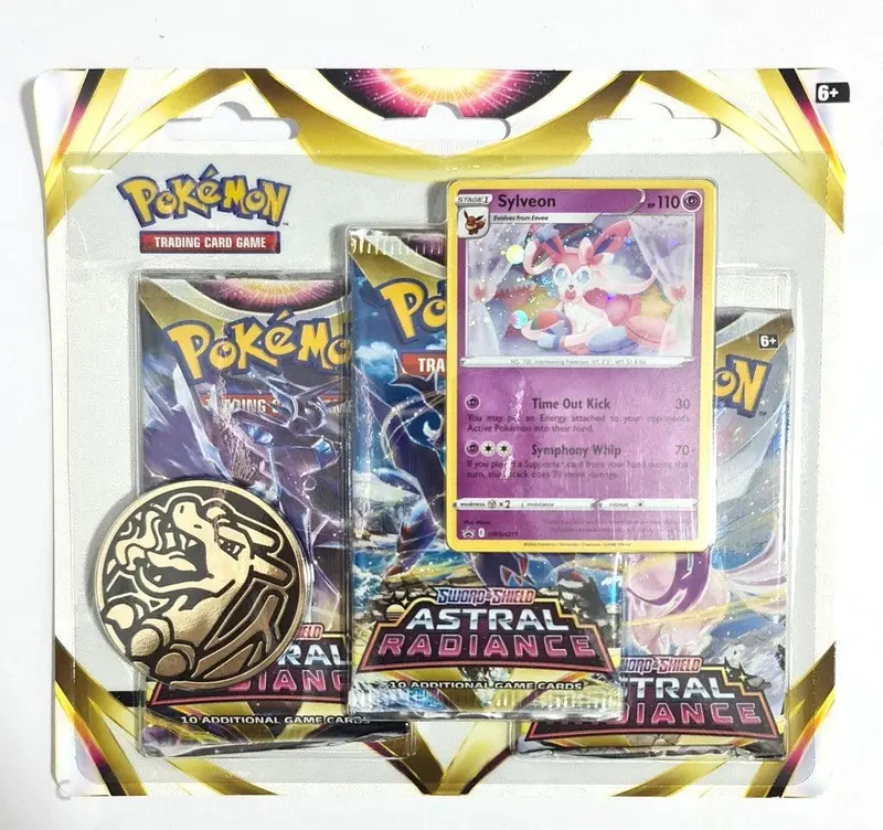 Pokémon Sword & Shield Astral Radiance Sylveon Promo Card Pack 1