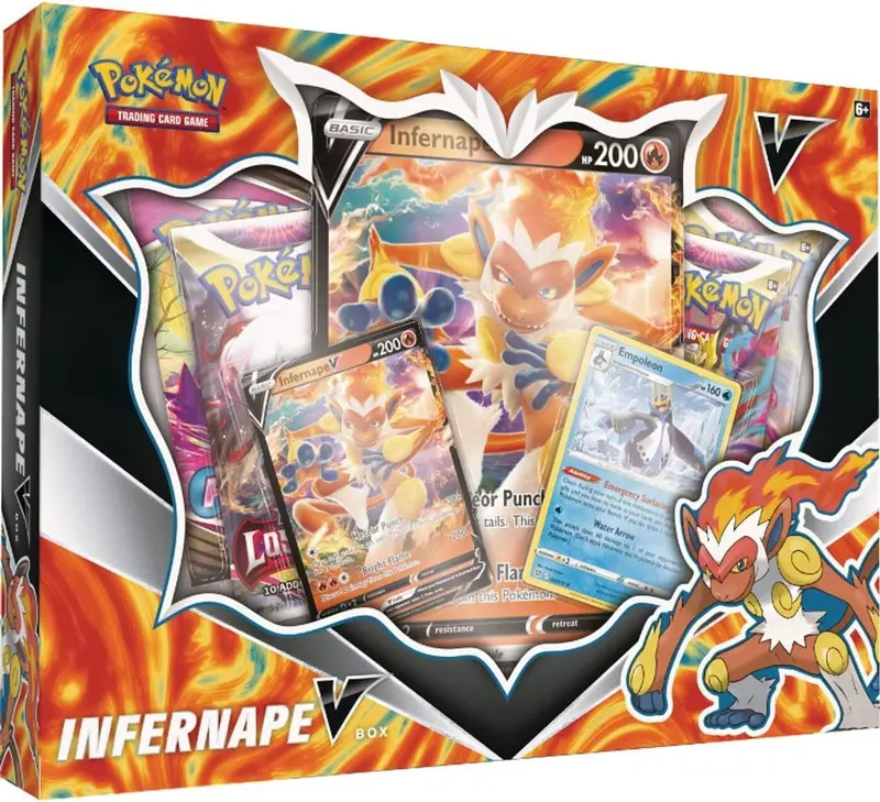 Pokémon Sword & Shield Infernape V Booster Box 1
