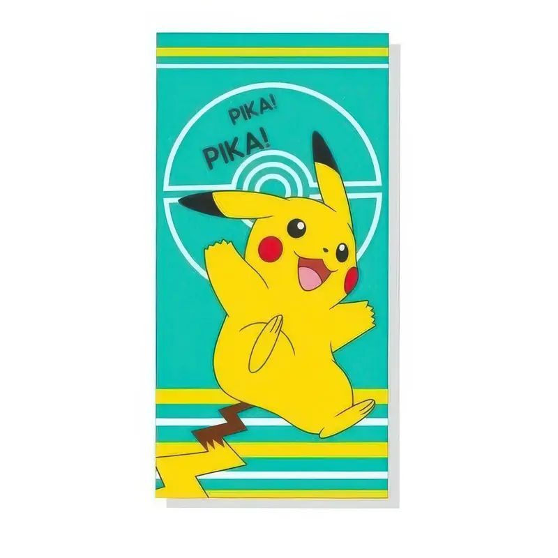 Pokémon-Themed Microfiber Beach Towel – 70 X 140 Cm, Durable & Fun Design 1