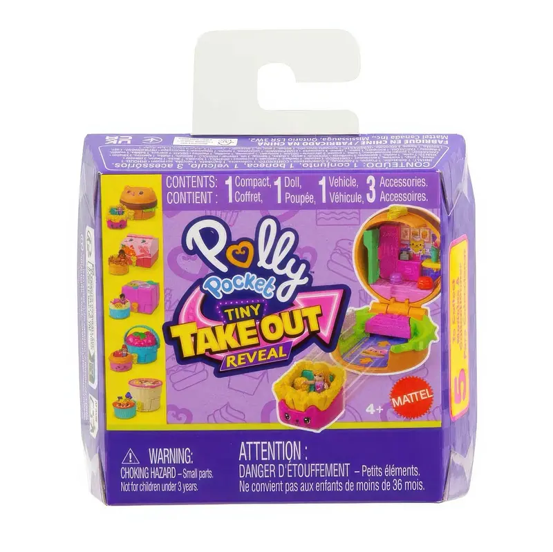 Polly Pocket Tiny Take-Out Surprise Playset – Assorted Styles 1