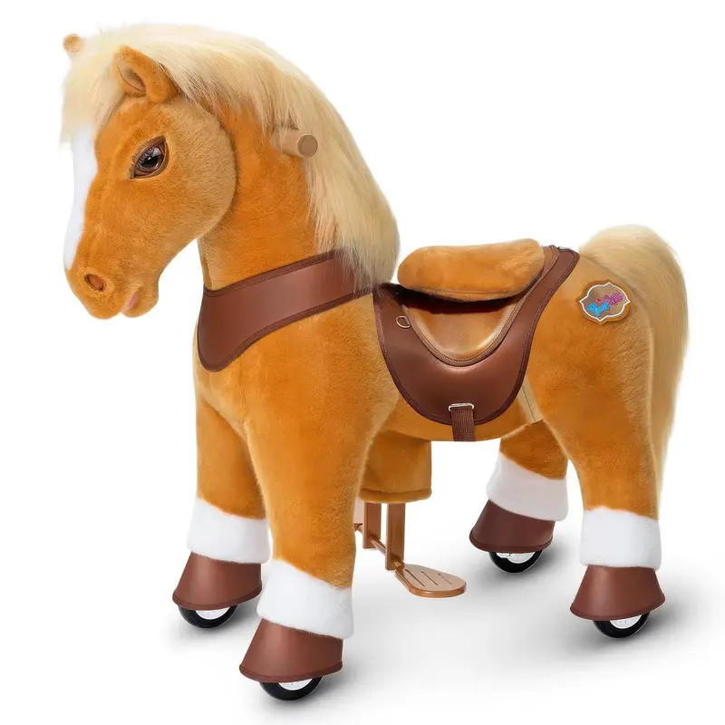 Ponycycle Model Y Light Brown Ride-On For Children 1