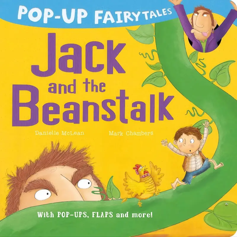 Pop-Up Jack And The Beanstalk Fairy Tale Book 1