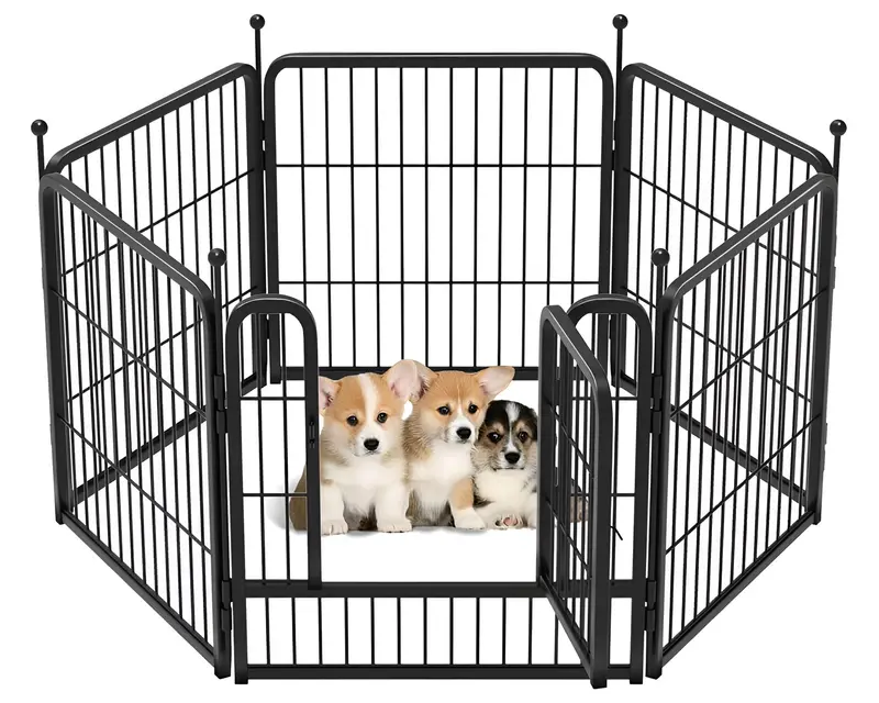 Portable Dog Playpen For Indoor And Outdoor Use 1