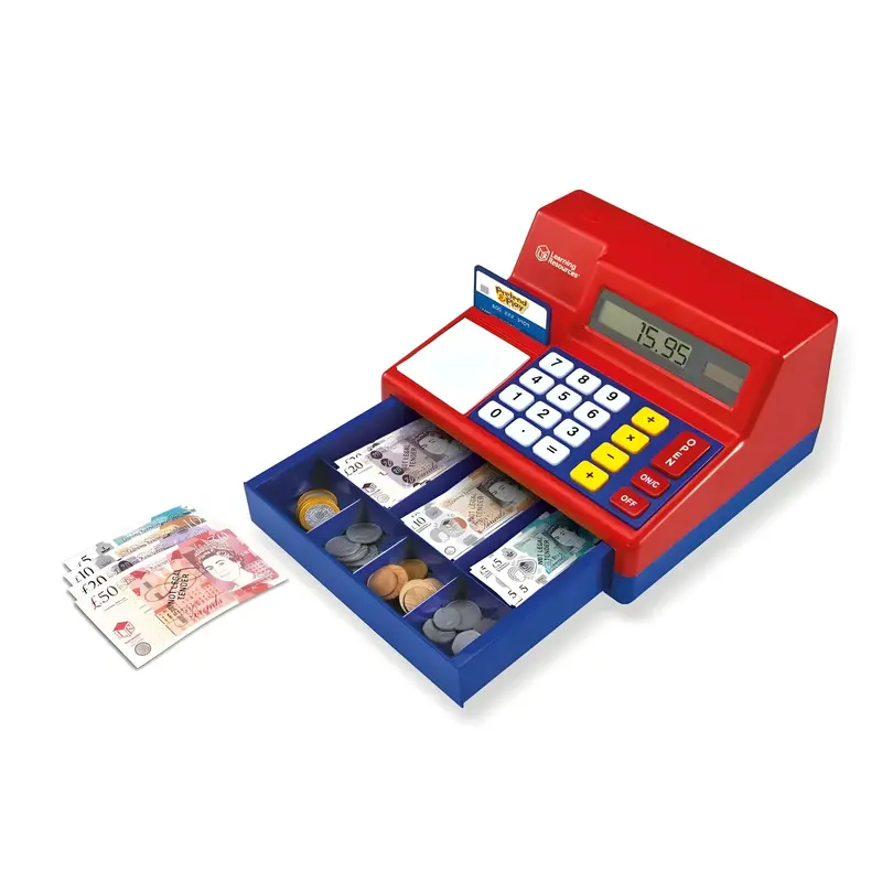 Pretend & Play Calculator Cash Register With Uk Currency 1