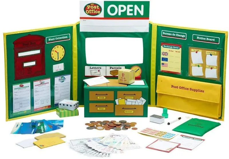 Pretend & Play Post Office Set – Learning Resources Mail & Communication Role-Play Kit 1