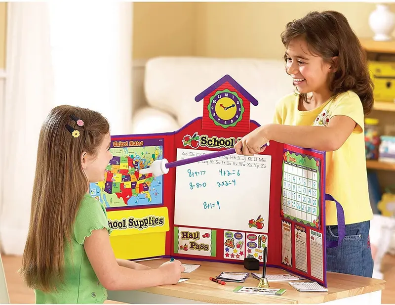 Pretend & Play School Set – Learning Resources Classroom-Themed Imaginative Learning Kit 1