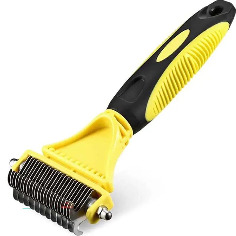Professional Dual-Sided Pet Dematting Comb For Tangles & Undercoat 1