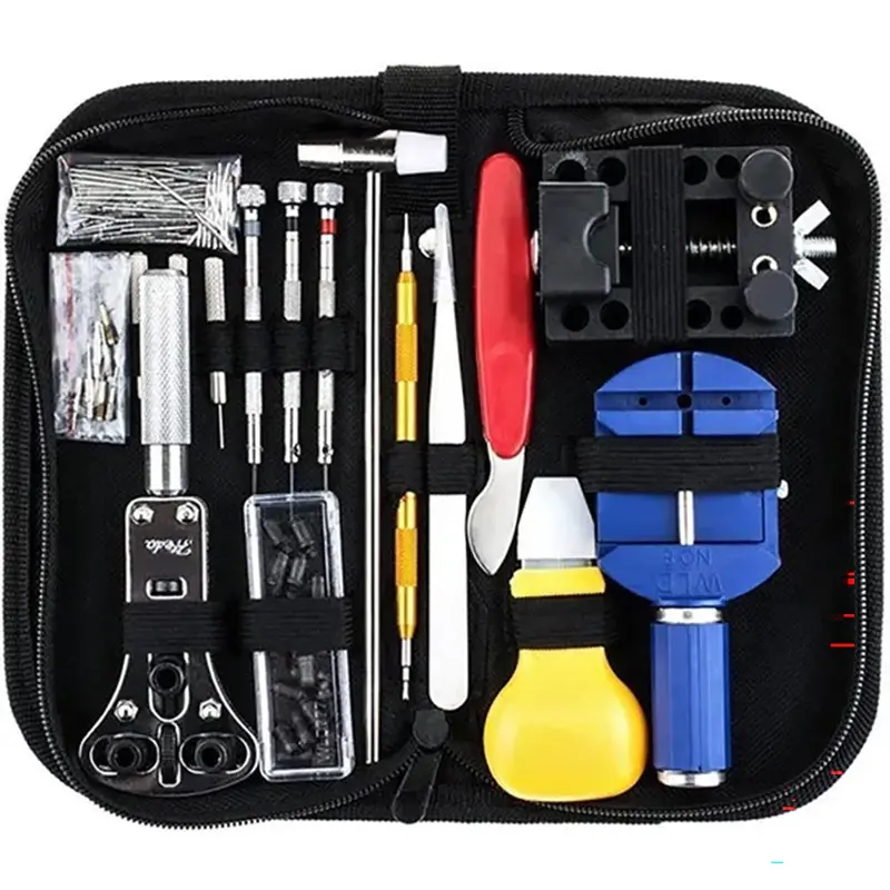 Professional Watch Repair Toolkit With Precision Tools And Carry Case 1