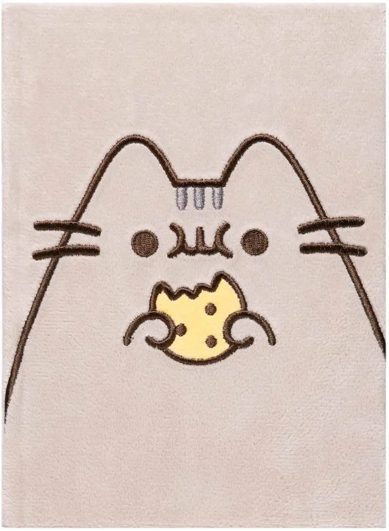 Pusheen Foodie A5 Plush-Covered Notebook 1