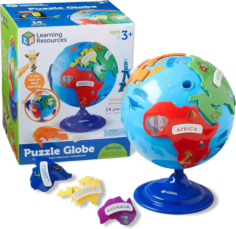 Puzzle Globe – Interactive World Map Learning Tool For Kids 1
