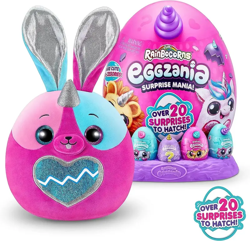 Rainbocorns Eggzania Surprise Bunny – Zuru Collectible Blind Bag With Multi-Step Reveal 1