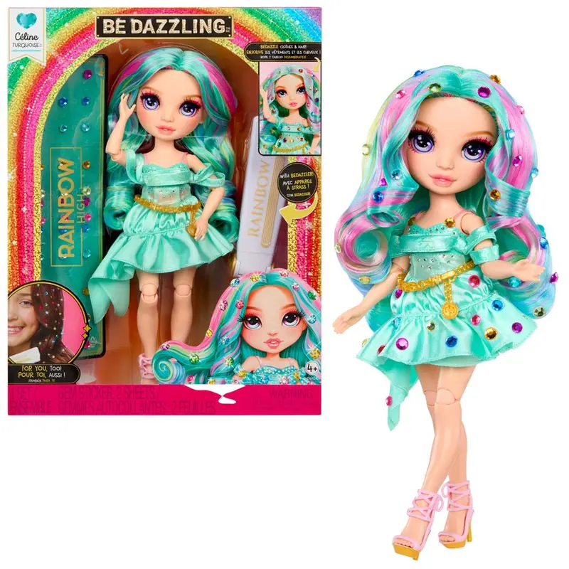 Rainbow High Celine Turquoise Be Dazzling Fashion Doll 1