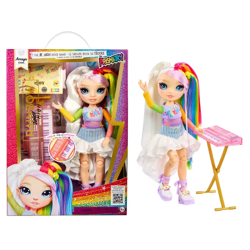 Rainbow High Jr. High Rock Band Doll – Amaya (23Cm) 1