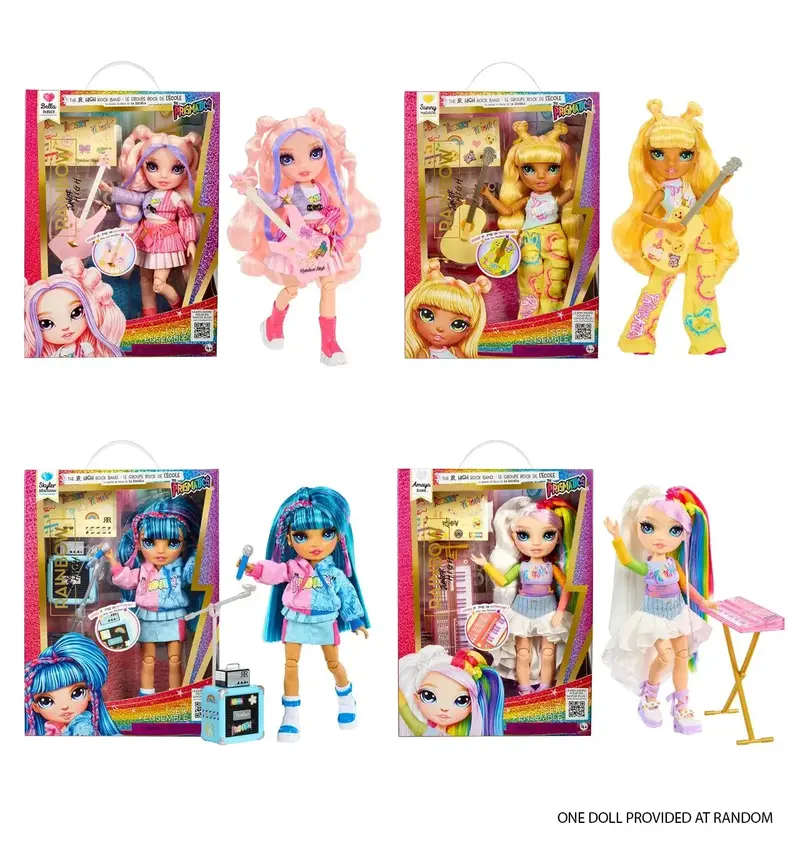 Rainbow High Jr. High Rock Band Fashion Doll Series 1