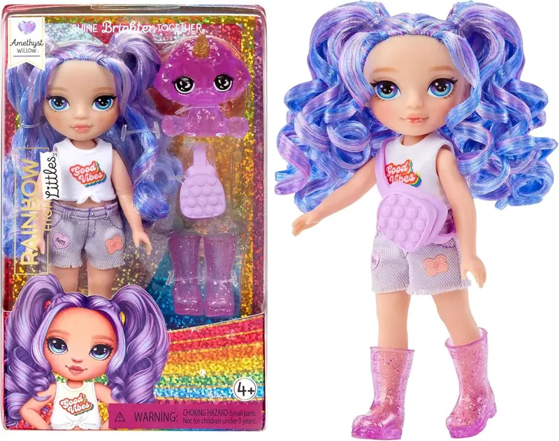 Rainbow High Littles Doll – Amethyst Willow 1