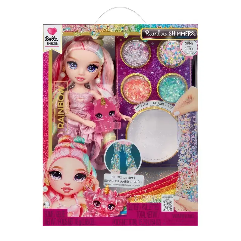 Rainbow High Rainbow Shimmers Doll With Slime – Bella Variant 1