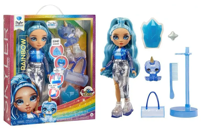 Rainbow High Skyler Classic Doll – 28Cm Vibrant Rainbow Look 1