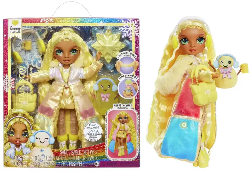 Rainbow High Winter Wonderland Doll – Sunny Madison, Fashion Edition 1
