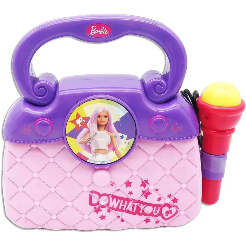 Reig Barbie-Inspired Carry Bag With Built-In Microphone – Playtime Accessory Set 1