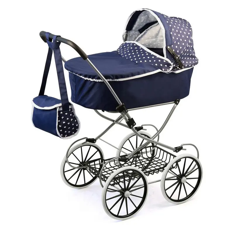Reig Classic Deluxe Blue Doll Stroller For Kids 1